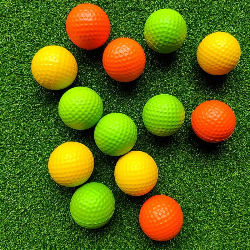 Foam Practice Golf Balls – Soft Sponge Training Balls (Indoor & Outdoor)