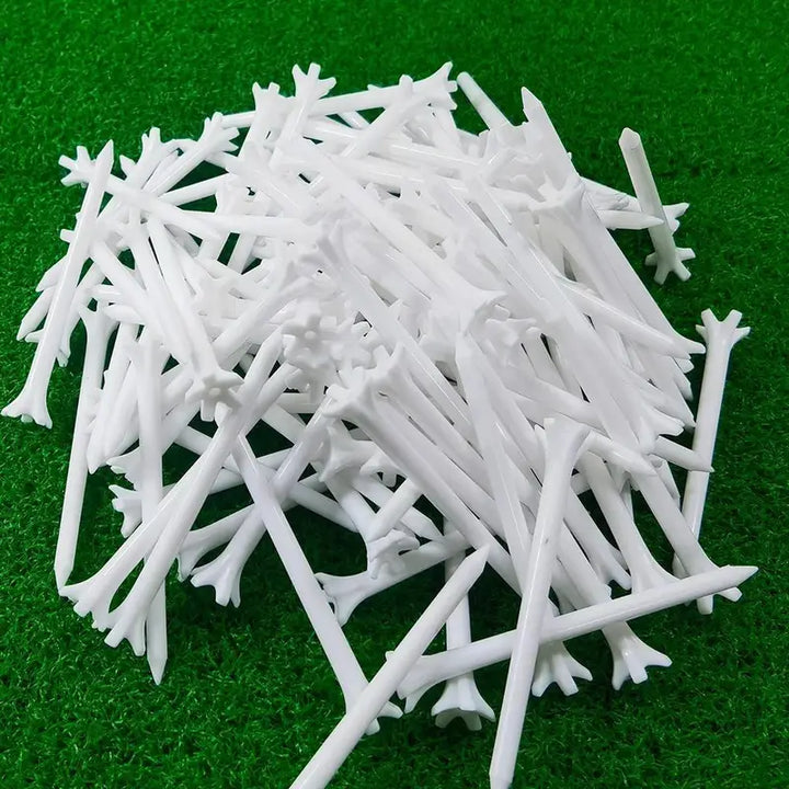 Unbreakable Golf Tees With Improved Durability 70mm 25 pcs