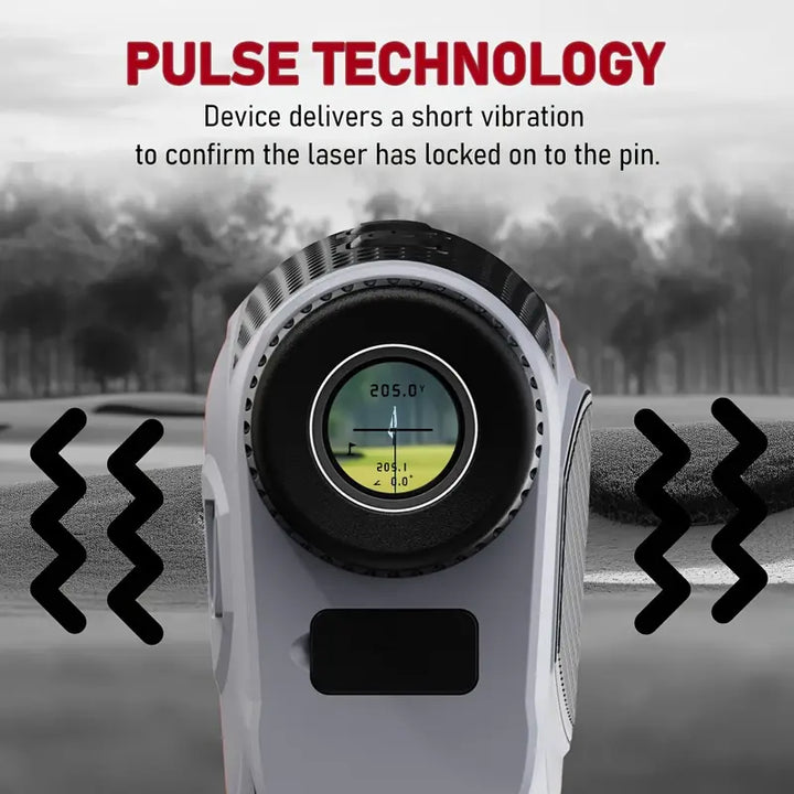 Pro-Series 1000m Rechargeable Golf Rangefinder – High-Precision Laser with Slope, Flag-Lock & USB Charging