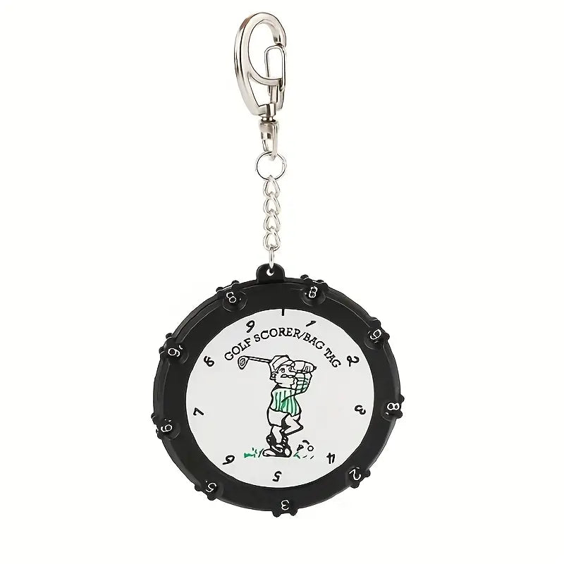 Premium Round 18-Hole Scorecard Holder – Double-Sided Pocket Folder