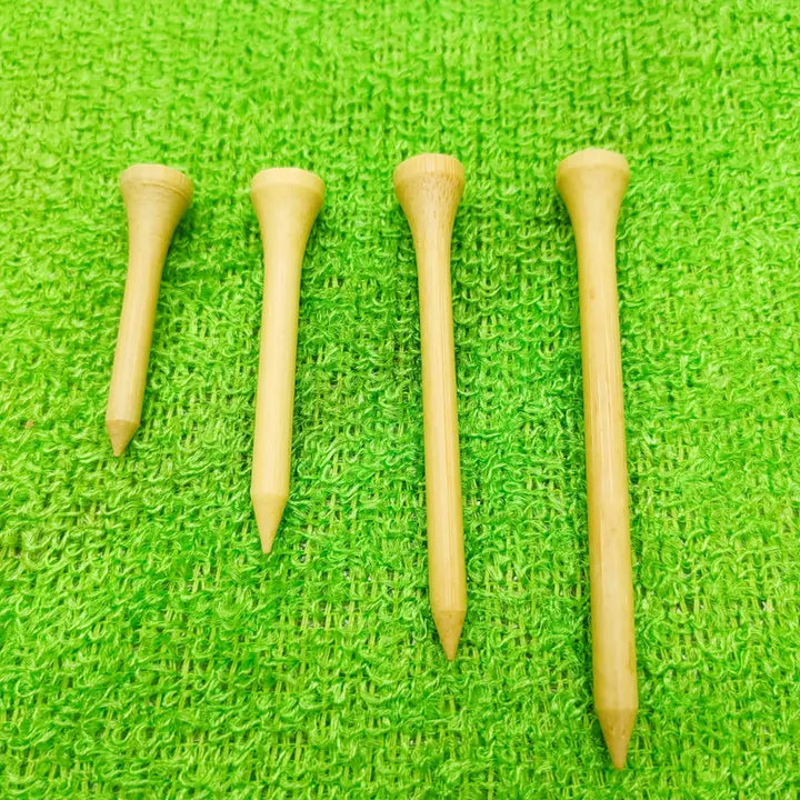 Bamboo Golf Tees - 70mm, 100pcs