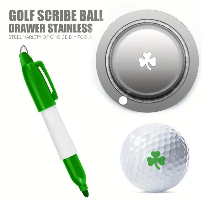 Precision Stainless Steel Golf Ball Marker – Ultra-Durable Alignment Tool for Professional Lines