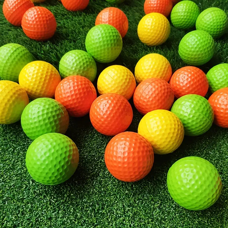 Foam Practice Golf Balls – Soft Sponge Training Balls (Indoor & Outdoor)