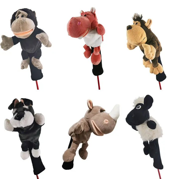 Animal Plush Golf Headcover – Fairway Woods & Hybrids