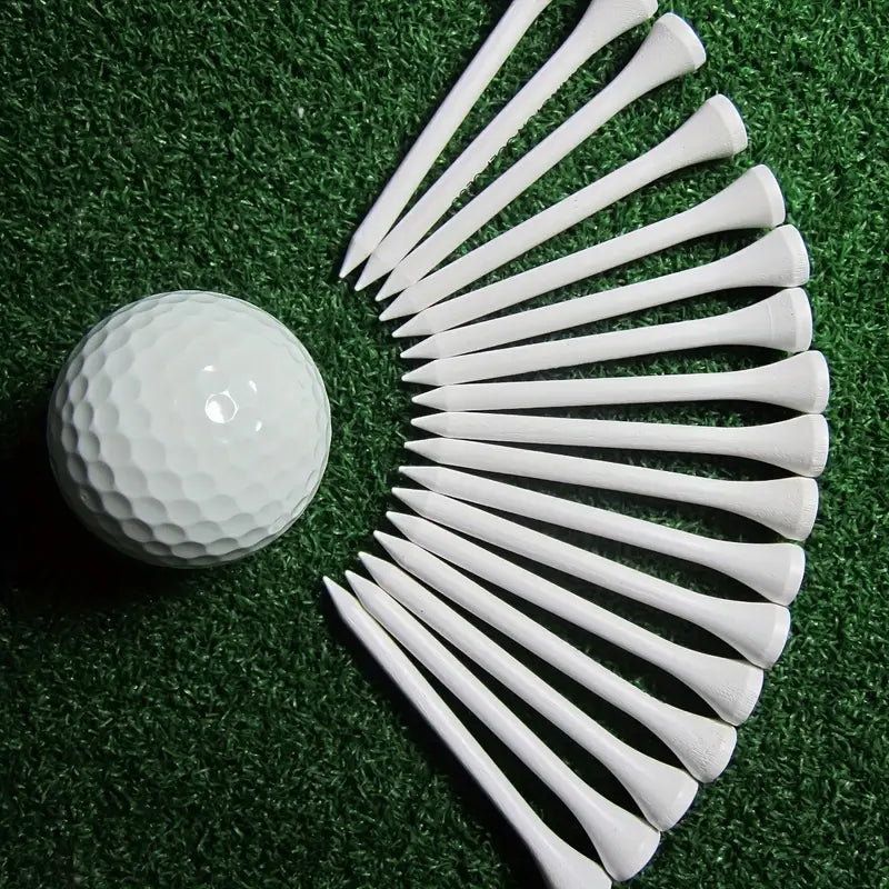 Bamboo Golf Tees - 54mm, 100pcs
