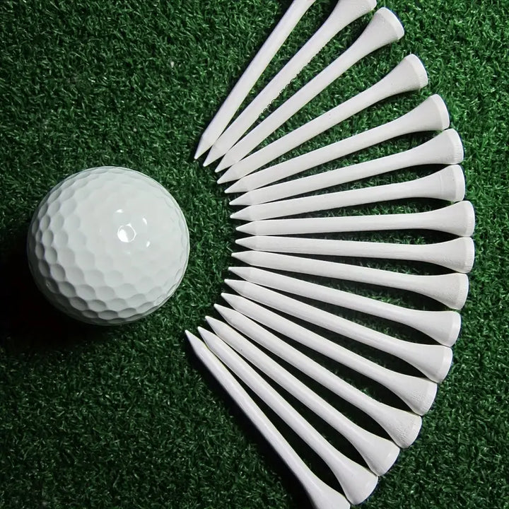 Bamboo Golf Tees - 54mm, 100pcs