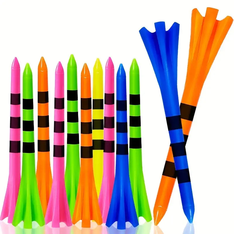 Five-Claw Golf Tees – 70mm, 25pcs