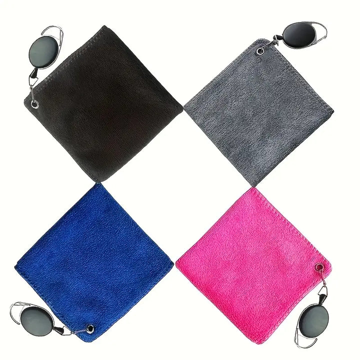 Towel with Retractable Hook - 30x30cm