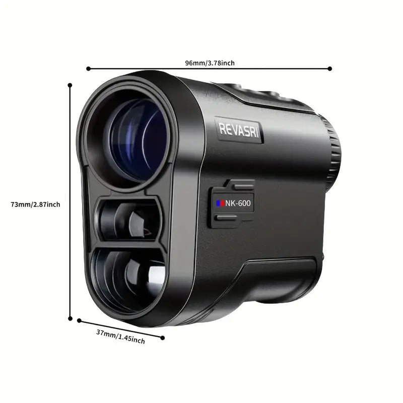 600m Golf Rangefinder – Spooky Design Precision Laser with Flag-Lock & Slope