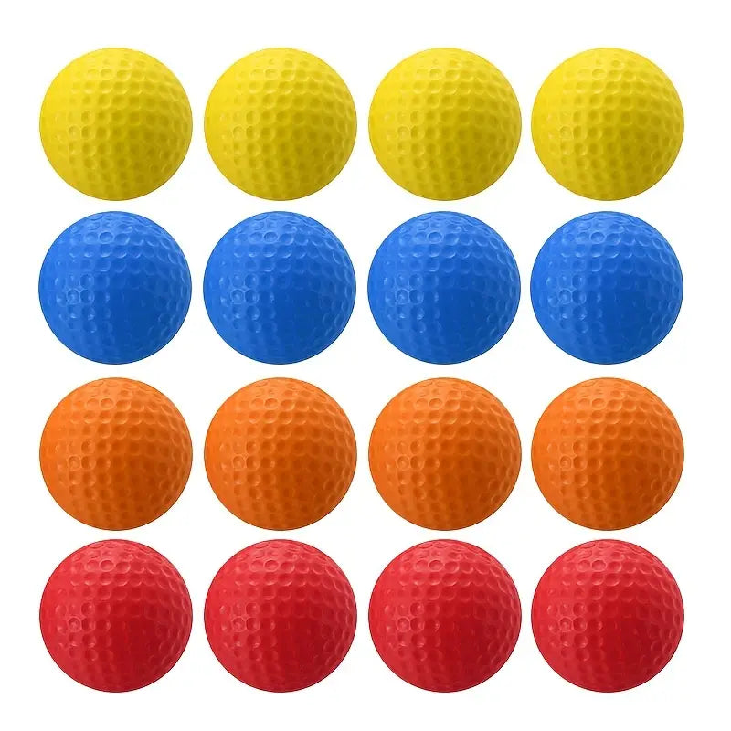 Foam Practice Golf Balls – Soft Sponge Training Balls (Indoor & Outdoor)