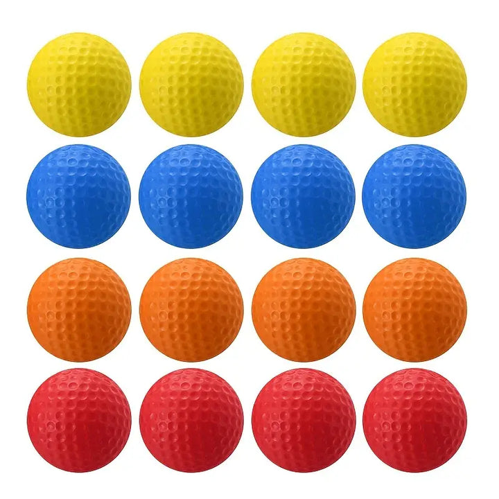 Foam Practice Golf Balls – Soft Sponge Training Balls (Indoor & Outdoor)