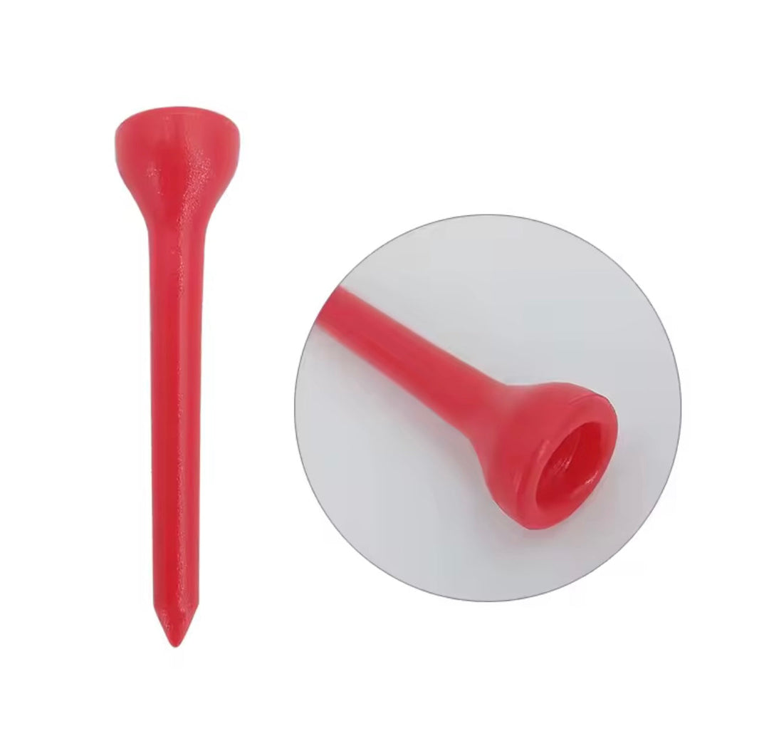 Cup-Shaped plastic Tees - 36mm, 20pcs
