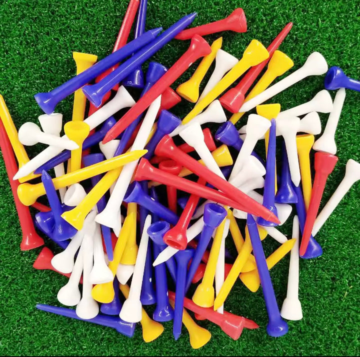 Cup-Shaped plastic Tees - 36mm, 20pcs