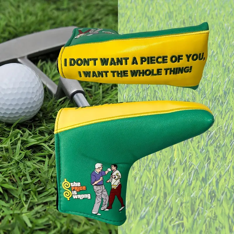 Comedy Golf Putter Covers – Novelty Mallet & Blade Protectors