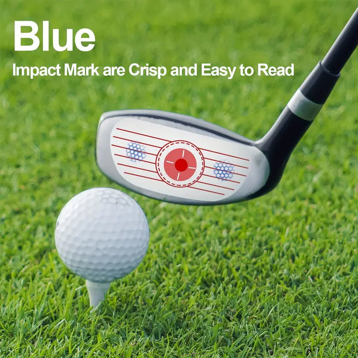 Golf Impact Tape Set – 150 Labels for Irons, Woods & Putters