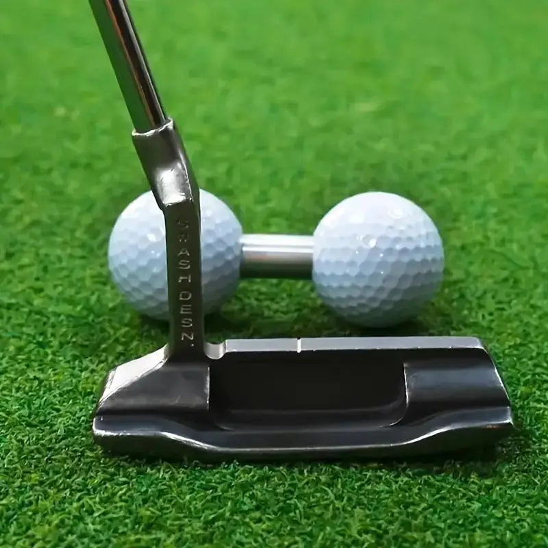 Golf Putting Practice Double Balls – Precision Face Angle & Stroke Path Trainer
