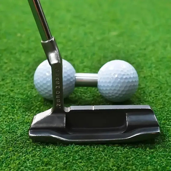 Golf Putting Practice Double Balls – Precision Face Angle & Stroke Path Trainer