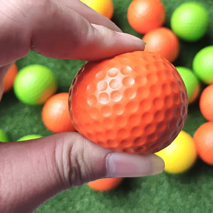 Foam Practice Golf Balls – Soft Sponge Training Balls (Indoor & Outdoor)