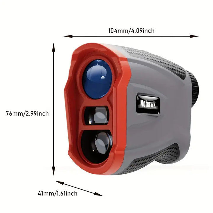 Pro-Series 1000m Rechargeable Golf Rangefinder – High-Precision Laser with Slope, Flag-Lock & USB Charging