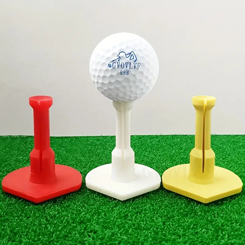 Golf Rubber Tees – Non-Slip Octagonal Design