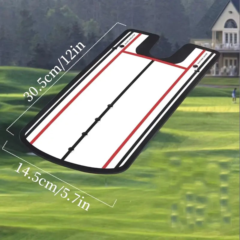 Golf Putting Alignment Mirror – Precision Eye & Shoulder Line Trainer