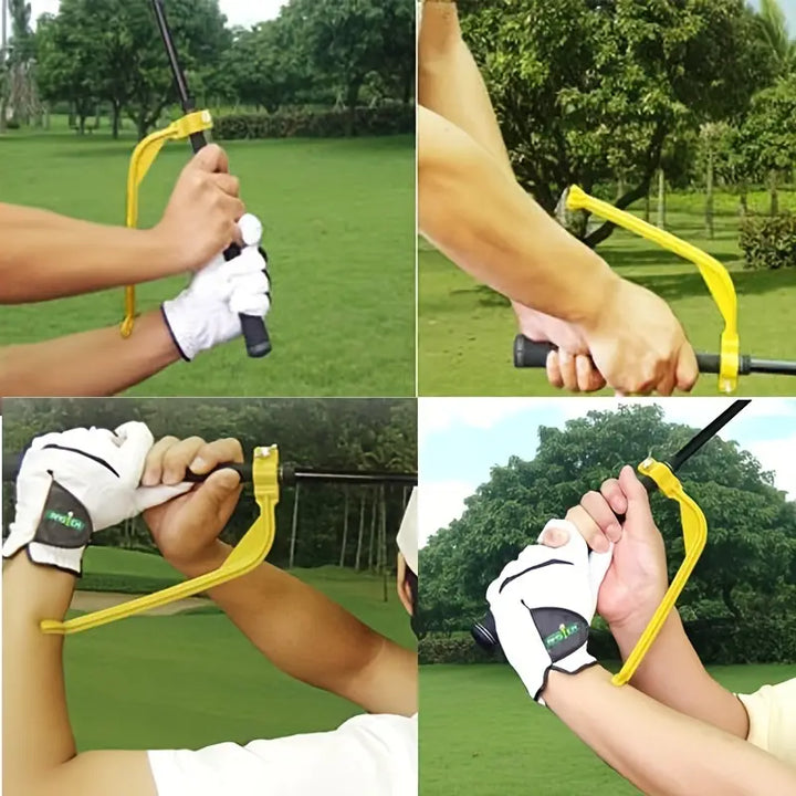 Golf Swing Wrist Hinge Trainer – Beginner Posture & Plane Corrector