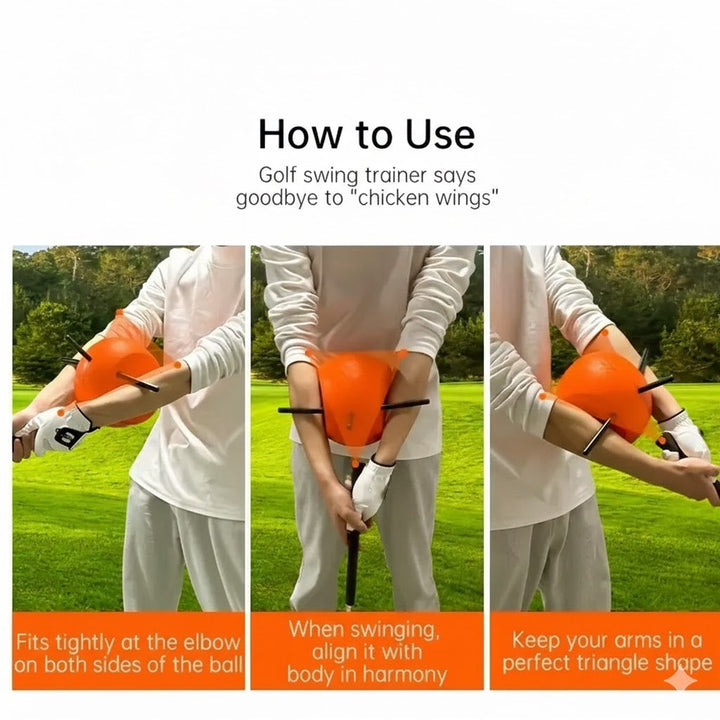 The Connector Golf Swing Trainer – Arm Connection & Alignment Aid