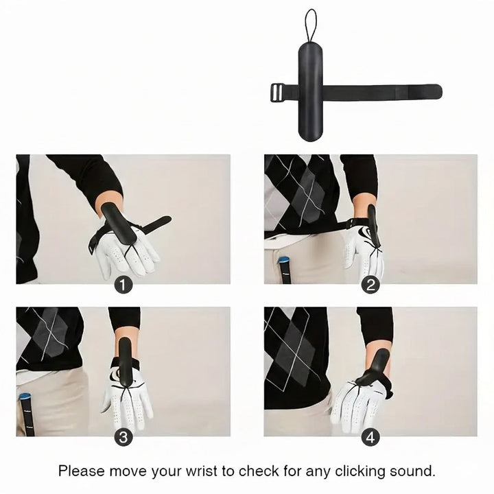 Golf Swing Trainer with Ergonomic Wrist Strap – Posture & Hinge Alignment Aid