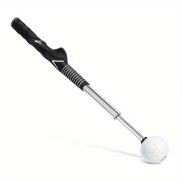 Telescopic Golf Swing Trainer & Warm-Up Stick – Rhythm, Tempo & Grip Aid