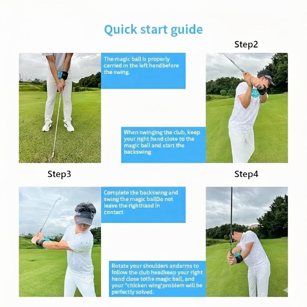 The Connector Golf Swing Trainer – Elbow Alignment & Arm Connection Aid