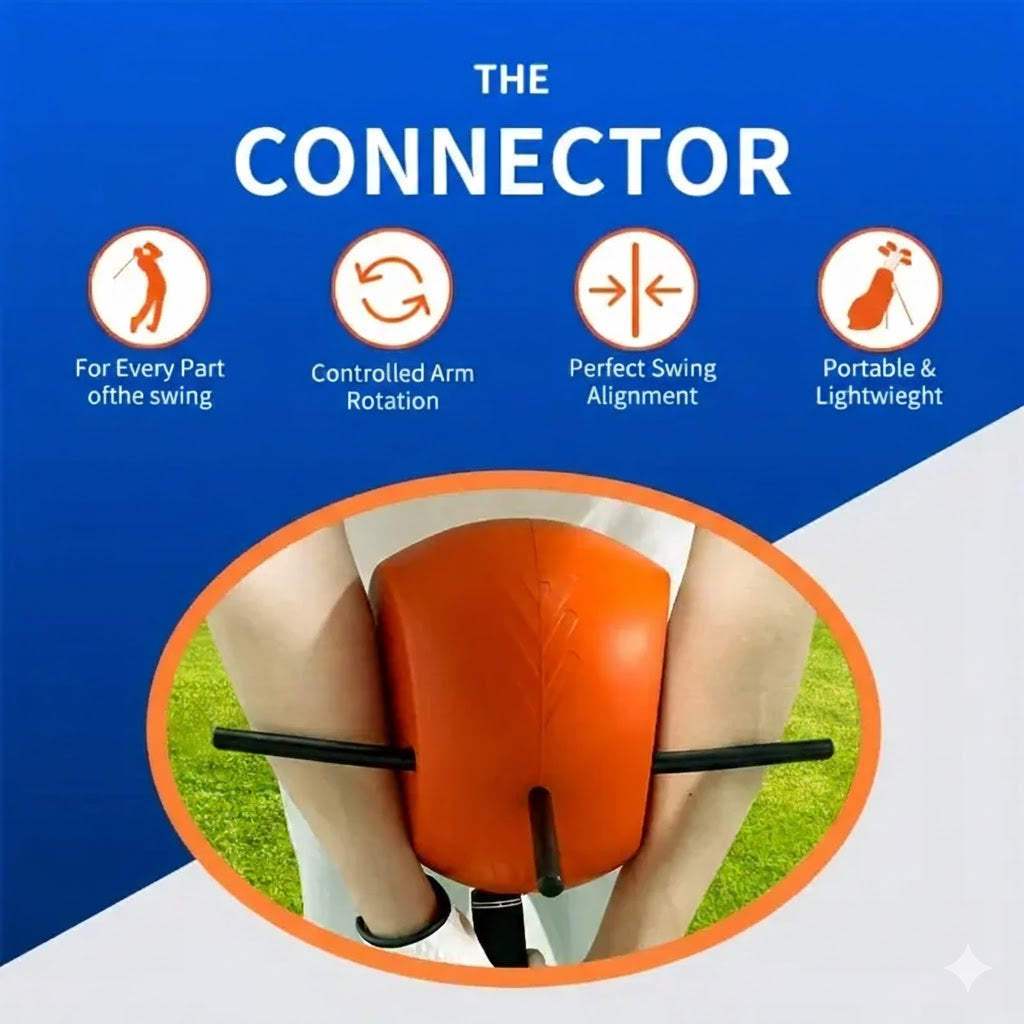 The Connector Golf Swing Trainer – Arm Connection & Alignment Aid