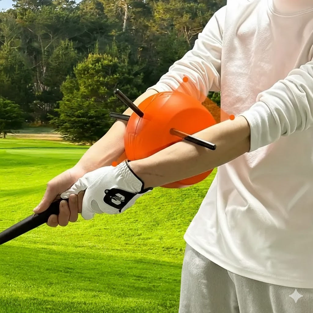 The Connector Golf Swing Trainer – Arm Connection & Alignment Aid