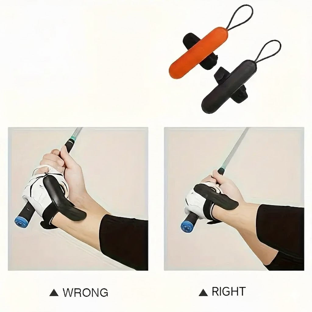 Golf Swing Trainer with Ergonomic Wrist Strap – Posture & Hinge Alignment Aid