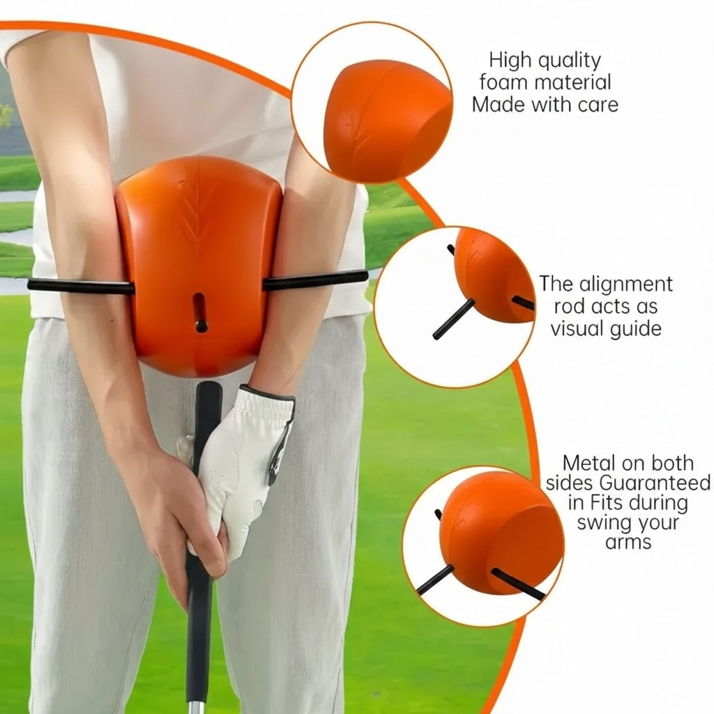 The Connector Golf Swing Trainer – Arm Connection & Alignment Aid